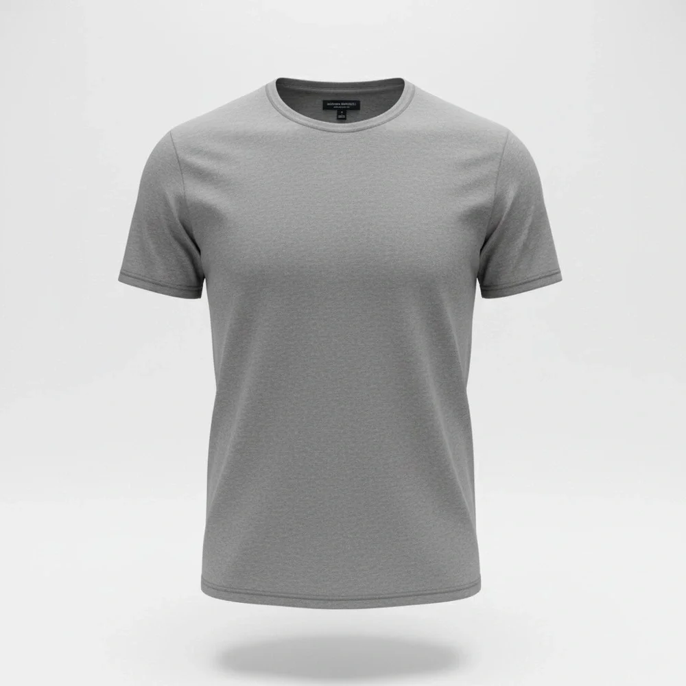 Banana Republic Gray Men’s Luxury Touch 100% Cotton T-Shirt size L Tall